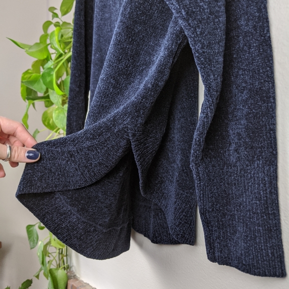 Lou & Grey | Navy Chenille Sweater - Picture 5 of 8